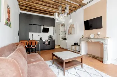 Cuisine ou kitchenette dans l'établissement Le Clos St Louis