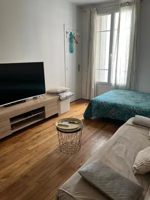 Télévision ou salle de divertissement dans l'établissement Havre de Paix 10 mn Centre Paris
