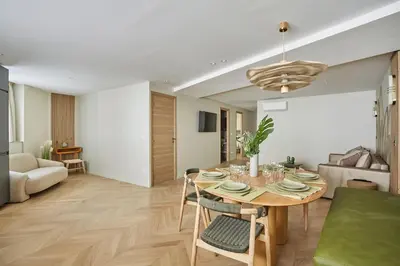 Coin salon dans l'établissement Résidence Luxembourg St Germain des Près by Studio prestige