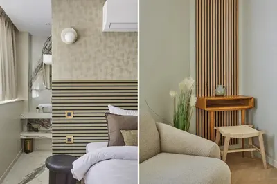 Coin salon dans l'établissement Résidence Luxembourg St Germain des Près by Studio prestige