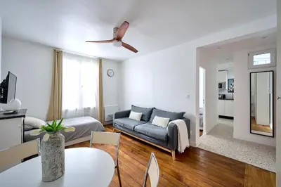 Télévision ou salle de divertissement dans l'établissement City center - 5P1BR - Montmartre and Opéra