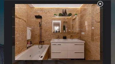 Salle de bains dans l'établissement Appartement Belle Feuille
