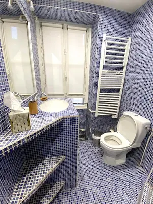 Salle de bains dans l'établissement L'appartement Letac