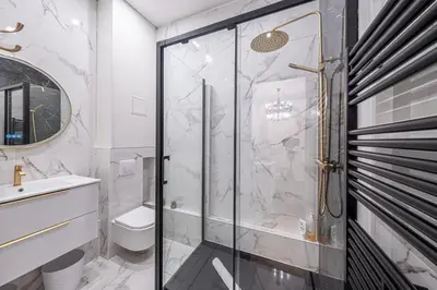 Salle de bains dans l'établissement Villa Montmartre 4P-Sacré Cœur
