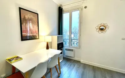Plan de l'établissement Charming Bright Sunny Studio near Canal St Martin