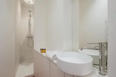 Salle de bains dans l'établissement Veeve - White Beauty