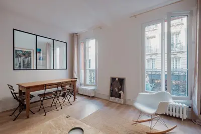 Coin salon dans l'établissement Veeve - White Beauty
