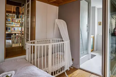 Un ou plusieurs lits dans un hébergement de l'établissement Appartement Sulpice - Welkeys
