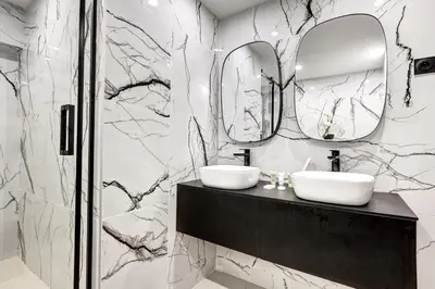 Salle de bains dans l'établissement 266 Suite Montefiore Superbe Appartement à Paris