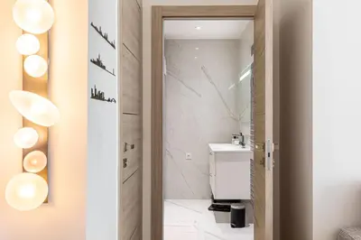Salle de bains dans l'établissement GuestReady - Appartement Lumineux au 15ème