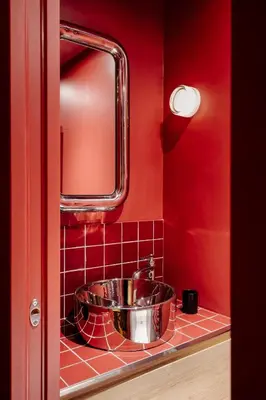 Cuisine ou kitchenette dans l'établissement Edgar Suites Tour Eiffel - Carrières