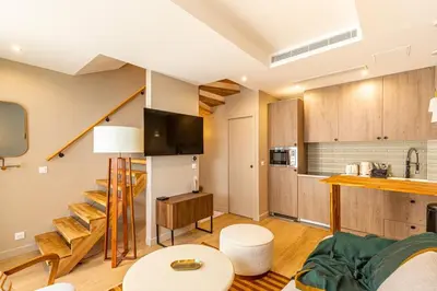 Cuisine ou kitchenette dans l'établissement Apartment 60 m2 xx Center of Paris xx 2 Bedrooms & 2 Bathrooms