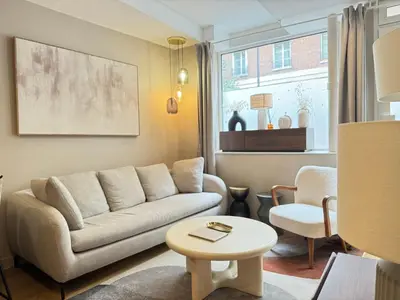 Coin salon dans l'établissement Apartment 60 m2 xx Center of Paris xx 2 Bedrooms & 2 Bathrooms
