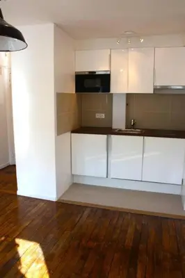 Cuisine ou kitchenette dans l'établissement Beautiful 1 bedroom in Le Marais