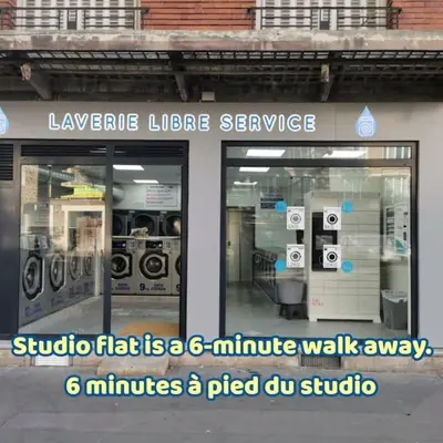 Plan de l'établissement Bright small studio Paris Saint Ouen