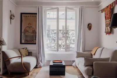 Coin salon dans l'établissement Veeve - Mid-century Mystique