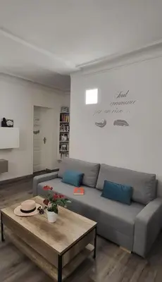 Coin salon dans l'établissement Paris Quartier Latin