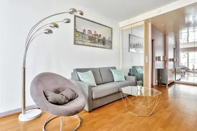Plan de l'établissement Appartement Quartier Arc de Triomphe Free Netflix