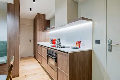 Cuisine ou kitchenette dans l'établissement LovelyAppartment-OldMontmartre