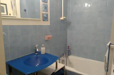 Salle de bains dans l'établissement Cozy love nest near Stade de France
