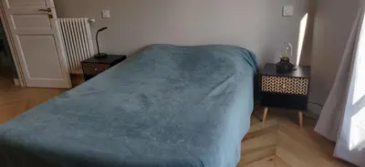 Coin salon dans l'établissement Bel appartement 50 m2