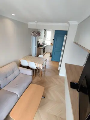 Cuisine ou kitchenette dans l'établissement Bel appartement 50 m2