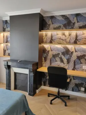 Télévision ou salle de divertissement dans l'établissement Bel appartement 50 m2