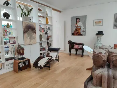 Plan de l'établissement Loft, atelier artiste Montmartre