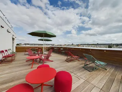Balcon ou terrasse dans l'établissement Hife Gentilly Paris Sud Porte d'Italie