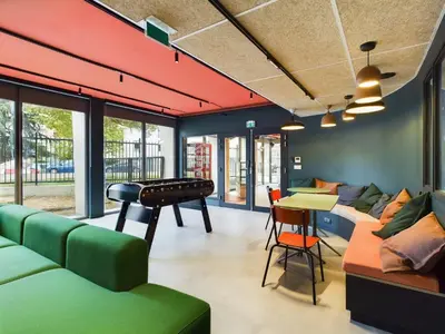 Coin salon dans l'établissement Hife Gentilly Paris Sud Porte d'Italie