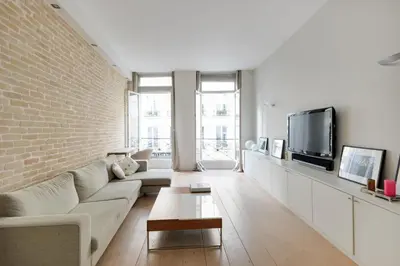 Télévision ou salle de divertissement dans l'établissement Appartement Neuf Saint-Honoré - Tuileries