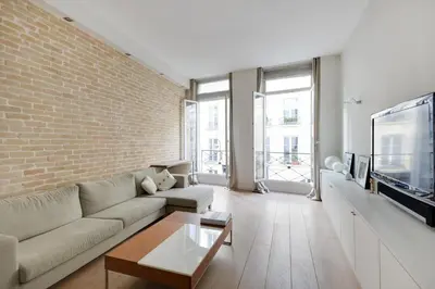 Télévision ou salle de divertissement dans l'établissement Appartement Neuf Saint-Honoré - Tuileries