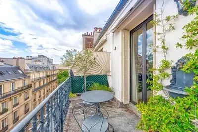 Balcon ou terrasse dans l'établissement Chaillot - Lübeck I 1bdr by B'Your Home