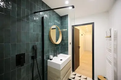 Salle de bains dans l'établissement Appartement familiale sauna Paris 10 - 8P - FLAT-GUEST