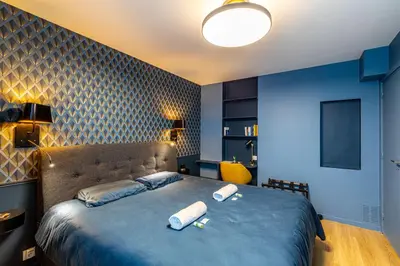Un ou plusieurs lits dans un hébergement de l'établissement GuestReady - Glamourous getaway in the 20th Arr.