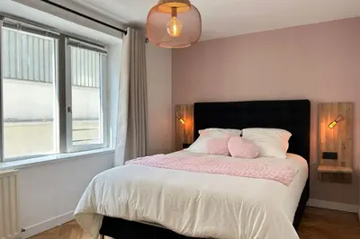 Un ou plusieurs lits dans un hébergement de l'établissement Sublime flat - Heart of Paris - Le Marais
