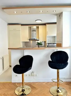 Cuisine ou kitchenette dans l'établissement Sublime flat - Heart of Paris - Le Marais