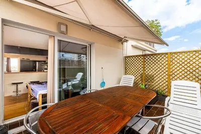 Balcon ou terrasse dans l'établissement GuestReady - Magic View Montparnasse Big Terrace