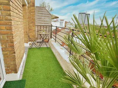 Plan de l'établissement Studio calme et agreable avec terrasse belle vue proche du metro Paris20