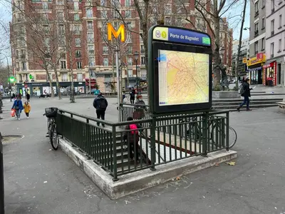 Plan de l'établissement Studio calme et agreable avec terrasse belle vue proche du metro Paris20