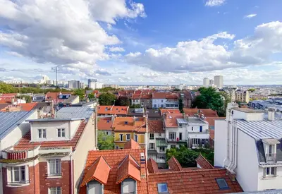 Plan de l'établissement Studio calme et agreable avec terrasse belle vue proche du metro Paris20