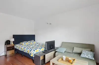 Plan de l'établissement Studio aménagé avec terrasse