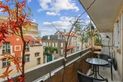 Plan de l'établissement Studio aménagé avec terrasse