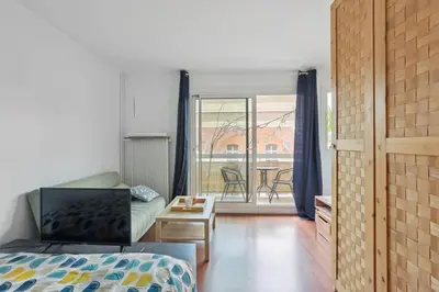 Plan de l'établissement Studio aménagé avec terrasse