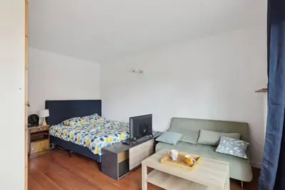 Plan de l'établissement Studio aménagé avec terrasse