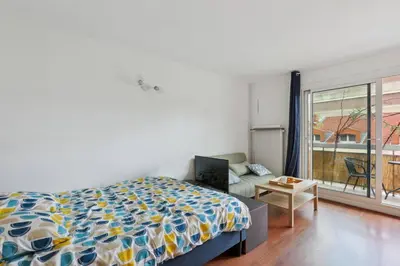 Plan de l'établissement Studio aménagé avec terrasse