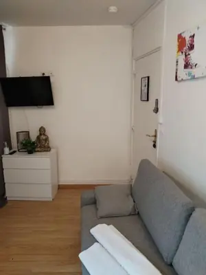 Télévision ou salle de divertissement dans l'établissement Studio Rue de la Santé