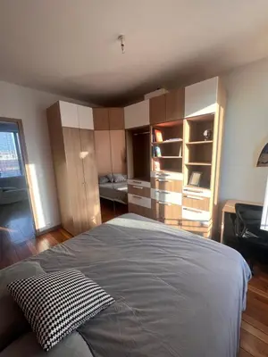 Un ou plusieurs lits dans un hébergement de l'établissement Jouny’s lovely 1 bedroom apartment, 38m2 fully furnished