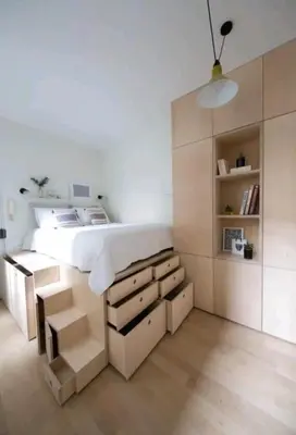 Un ou plusieurs lits dans un hébergement de l'établissement Studio cosy Paris 6ème Bon Marché