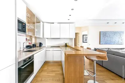 Cuisine ou kitchenette dans l'établissement Muette - Spontini 1bdr by B'Your Home